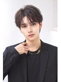 ツーブロック束感人気ニュアンスセンターパート