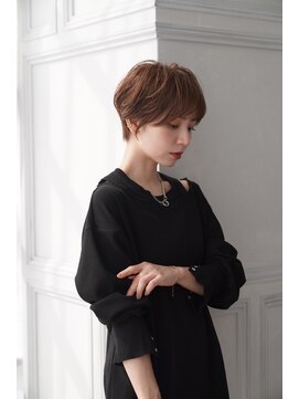 トッカ ヘアアンドトリートメント 難波店 小顔似合わせカット愛されクールショート20代/30代40代50代/難波