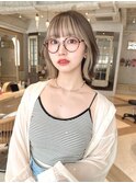 成人式はダブルカラー、インナーカラー♪