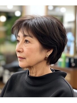 ラクレール 五香 大人ショート５０代【松戸#五香#白髪染め#カラー専門店】