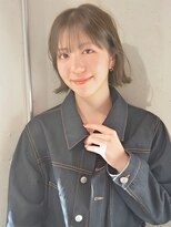 ナチュラル 仙台店(Natural)&nbsp;大人気外ハネボブ／ナチュラルグレージュ／ボブ