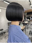 乾かすだけのシンプルボブ！　岐阜美容室