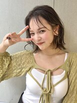 ジェム リット(GEM lit) インナーカラー/イヤリングカラー/切りっぱなしボブ★9