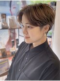 【桜木町】レディース刈り上げ×ハンサムフェザーショート