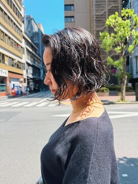 マージュ ギンザ(marju GINZA) 外国人風ドライボブパーマ