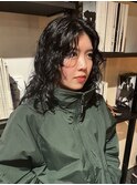 くるくるパーマ/ショートパーマ/ボブパーマ/ウルフパーマ