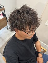 アウラヘアーサロン(aura hair salon)&nbsp;ウルフ×プードルパーマ