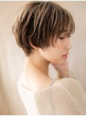 □アンブレラカラーハイライト丸みショート416戸田公園20代30代