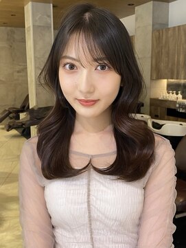 グランド(GRAND) セミロング30代40代ストレートレイヤー前髪なし前髪あり表参道