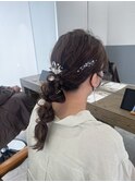 ◎結婚式セット/ヘアセットはTELでお問い合わせ下さい