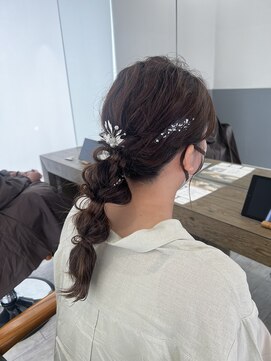 ヘアーアンドビューティー ザ ビー(Hair & Beauty the B) ◎結婚式セット/ヘアセットはTELでお問い合わせ下さい