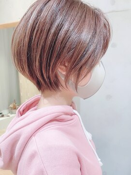 セイドット オモテサンドウ(Say. omotesando) Say.くびれショートレイヤーひし形ショートグレーベージュ表参道