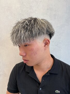 ルースト 西院店(ROOST) パイルツイスト×ホワイトハイライト