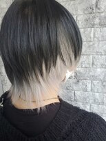アクシー ヘアーアンドメイク(AXY HAIR&MAKE)&nbsp;メンズミディアムパーママッシュウルフカット波巻きスパイラル