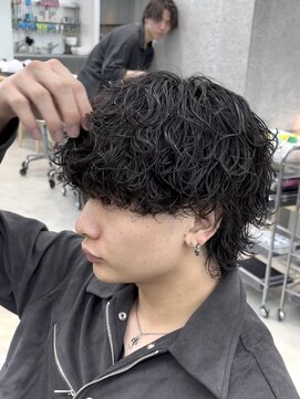 ノード(NODE) シャドウパーマ波巻きスパイラルパーマウルフパーマ名古屋駅栄駅