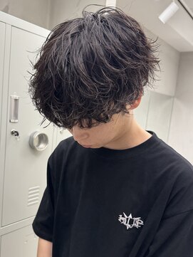 フィフス 名駅(fifth) シャドウパーマ名古屋ルーズパーマ韓国ヘア名駅波巻きメンズ30代