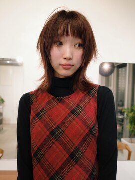 ピュー(Piu-) 【レイヤーカット/Piu-】ウルフカット/ミディアムレイヤー