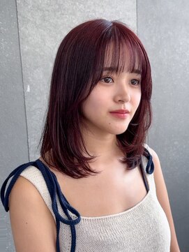 ロンド 表参道店(Lond) ◇ボブ 縮毛矯正 顔周りカット 表参道 髪質改善