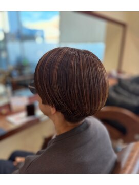 美容室ステラ　坂戸駅前店 大人ショートボブ