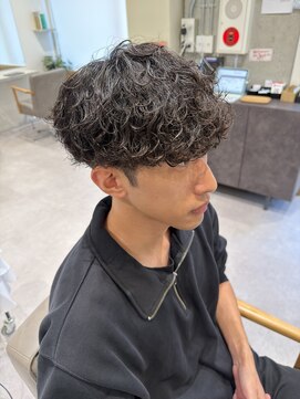 ブレス 西葛西店(BLESS) 【青木】波巻きスパイラルパーマ/メンズパーマ/西葛西メンズ