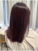 ピンクブラウン/港南台/髪質改善/艶カラー