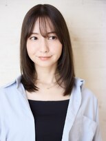 レム 山形2号店(REM)&nbsp;ミディアム×ストレート×ナチュラル