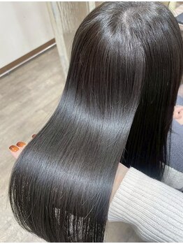ヘアー アンド ビューティー リル(rille)の写真/巻ける縮毛矯正で思い通りのスタイルが簡単に仕上がる◎癖毛やうねりでお悩みの方は是非お任せ下さい!