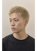金髪ショート