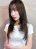 【艶髪メンテナンスに♪】小顔似合わせカット+リタッチカラー  ￥7700