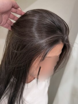 ヘアーアート リオン バイニューヨークニューヨーク(hair art Le Riow byNYNY) コントラストハイライト×グレージュ