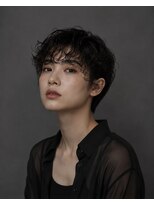 吉 船橋(kici)&nbsp;黒髪ショートウルフパーマ/くせ毛風/船橋駅