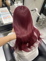 エイトヘアー(8 HAIR)&nbsp;チェリーレッド ワインレッド ブリーチなしダブルカラー