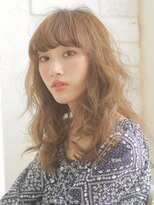 クレル(Creelu)&nbsp;フェザーロングヴェールウェーブ　ブルージュカラー　☆大人