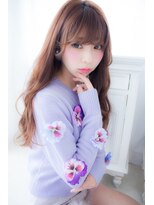 アンジュ ヘアー(Ange hair)&nbsp;アンジュヘアー　うざバングの　無造作アンニュイカール