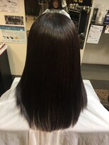 ナナナ パレナ 大津膳所店(nanana parena)&nbsp;Bfore→After　さらつやナチュラルストレート【nanana parena】