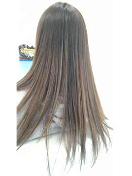 シアン ロングレイヤー ナチュラルヘルシーロング