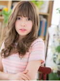*bliss川口*斜めバングでモテ系♪くせ毛風ウェーブa