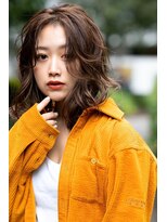 オースティン 錦糸町(AUSTIN)&nbsp;AUSTIN☆外ハネボブアッシュブラウンネオウルフツイストパーマ