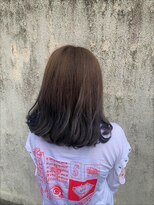 キャパジャストヘアー(CAPA just hair) グレージュカラーのグラデーション