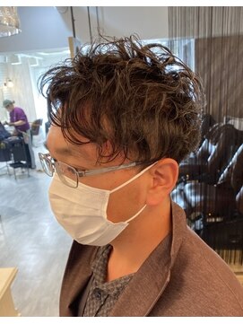 シエル 千葉店(CIEL) 【メンズ】アシメパーマ