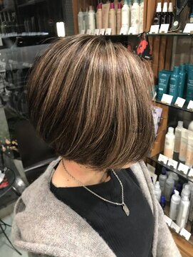 アズヘアー(A's HAIR) 新小岩　ハイライト　モンブランゴールド