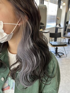 ダイアモンドリリーキートス(Diamond Lily kiitos) inner colorホワイトシルバー