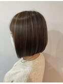 ボブ×ハイライト