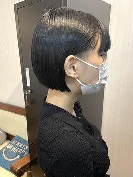 ギフト ヘアー サロン(gift hair salon) 【刈り上げ女子ボブ】原口健伸