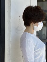 ビオトープ(Bio Top)&nbsp;耳だしショート/ワイドバング/日進市美容院◎30代40代50代