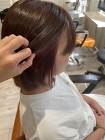 シャルマン 六町(CHARMANT) パープルピンクインナーカラー