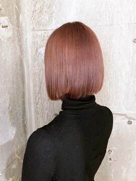 リコラックスビー(LICO LUXBE) ショートボブ＿ピンクベージュ