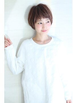 オーロ(ORO) 20代30代40代50代斜めバンググレーベージュ