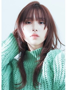 アース 鶴見店(HAIR&MAKE EARTH) レイヤーカット×姫カット