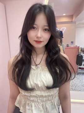 ボタン シブヤ(VOTAN SHIBUYA) アッシュ/グレージュ/韓国ヘア/渋谷/レイヤー/顔まわり